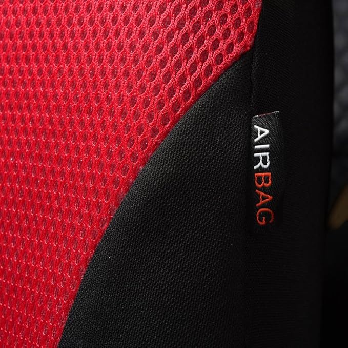 Flying Banner Car Seat Covers Front Seats and Rear Bench Mesh Fabric Rear Bench Split Polyester Cover Easy Installation SUV C