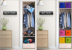 Sorbus 11 Inch Fabric Storage Cubes - Sturdy Collapsible Bins With Handle - 6 Foldable Baskets for Organizing Clothes, Toys, 