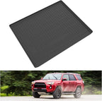 KIWI MASTER Cargo Trunk Mat for 2010-2024 Toyota 4Runner OEM Replacement PT218-89112 All Weather Rear Tray Trunk Liner TPE Slush Mats Black (NO 3rd Row Seats)
