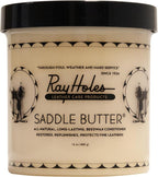 Ray Holes Saddle Butter, Ideal For Use on Saddles, Boots, Chaps, Gun Scabbards, Luggage, Holsters, Bridles and Tooled Leather