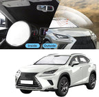 TINGLU Sun Shade for Le xus NX300h/NX300/NX200t 2015-2021 Accessories Windshield Sun Shade Window Shade UV Rays Protection Sun Visor Cover with Steering Wheel Sunshade Storage Bag