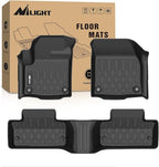 Nilight TPE Floor Mats for Land Rover Range Rover Evoque 5 Door and Coupe 2011 2012 2013 2014 2015 2016 2017 2018 2019, All Weather Custom Fit Heavy Duty Floor Liners