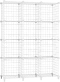 AWTATOS Wire Cube Storage Organizer, Closet Organizers and Storage, Metal 12 Cube Storage Shelves Bookshelf, Portable Closet 