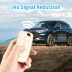 MILD EAST For Ford Key Fob Cover with Keychain, Soft TPU Key Case Shell Full Protection for Ford Explorer Fusion Escape Edge 