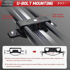 74”x39”x8” Roof Cargo Rack for SUV Car Trucks,Heavy Duty Cargo Basket Anti-Rust Top Luggage Rack