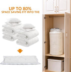 2pcs Mattress Vacuum Bag 94.5x47.2inch Space Saver Vacuum Storage bags,Oversized Vacuum bag Twin Mattress Vacuum Bag King Mat