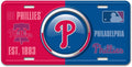 FANMATS 43238 Philadelphia Phillies Embossed Metal License Plate