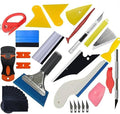 Car Window Tint Application Tools Kit, 43PCS Vehicles Glass Protective Wrapping Installation Set with Squeegees Cutting Knife & Blades, Auto Film Scrapers Accessories, Universal Fit (43PCS)