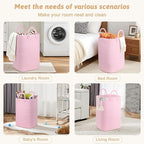 Artfeel Laundry Basket,Woven Cotton Rope Laundry Hamper,80L Versatile Storage for Dirty Clothes,Baby Toys,and Blankets in Bat