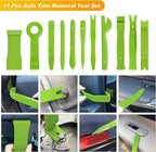 GOOACC 19Pcs Trim Removal Tool Set Panel Fastener Clips Removal Automotive Plastic Upholstery Pliers Removal Install Removal 