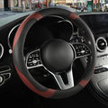Microfiber Leather Steering Wheel Cover Large Size for Ford F150 F250 F350 RAM 4Runner Tacoma Tundra Sequoia Model S Model X,