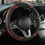 Microfiber Leather Steering Wheel Cover Large Size for Ford F150 F250 F350 RAM 4Runner Tacoma Tundra Sequoia Model S Model X,