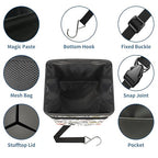 Car Trash Can – Multi-Purpose, Lightweight and Portable with Durable Water-Resistant Coating, No Installation Required, Practical and Ample Capacity, Variety of Colors.Mushroom