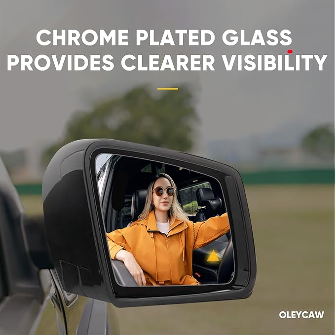 Passenger Side Blind Spot Mirror Compatible with Mercedes Benz G550 W463, GLE350 ML350 W166, GL450 X164, GLS450 X166, R350 W251, Mercedes Benz GL GLE ML G GLS R Class - Right Mirrors, Heated