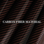 Carbon Fiber Steering Wheel Cover, Snap on Car Steering Wheel Cover Set Accessories 3pcs Wrap Grip Non Slip Protector Universal Glossy Brown