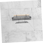 ORFOFE 2pcs Hanging Wire Shelf Storage Baskets Wall Mounted Bins Large Wire Baskets for Home Organization
