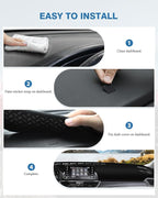 FIILINES Dash Cover Fit for Honda Accord 2018 2019 2020 2021 2022 Dashboard Cover Accord Accessories Dashboard Mat Sunshade N