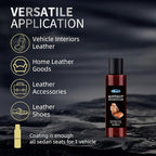 Leather Cleaner for Couches, Boots, Chairs, Bags, Purses & Auto Interior with Microfiber Towel Included,Safe for Car, Home, O
