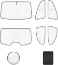 6pcs Thicken Full Car Window Shades for Toyota Camry 2025-now，Accessories, Reflective Windshield Sunshade Window Covers for Side Rear,UV Block and Blackout Privacy for Camping