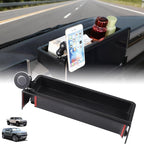 for Hummer EV Accessories Phone Holder Mount Dashboard Organizer Storage,Magnetic 360 Degree Rotatable Center Console Phone Mount Stand Dash Insert Box for Hummer EV SUV Pickup 2022-2025 2026 (F)