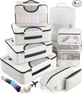 Veken 8 Set Packing Cubes for Travel Essentials