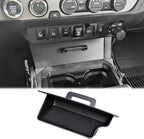 JKCOVER Storage Drawer Tray Compatible with 2016-2023 Toyota Tacoma Secret Compartment Front Gear Shift Center Console Organizer Hidden Storage Box Interior Accessories(Patent Design)