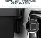 Car Window Storage Organizer, 4-in-1 Car Window Water Cup Holder/Phone Mount, Clip-on Car Door Hanging Box with Hooks, Universal for Most Cars (Black #B)