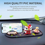 2026 New Multifunctional Car Dashboard Mobile Phone Holder Anti Slip Phone Mat for Car Rotatable Car Dashboard Accessories wi