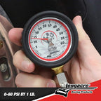 Longacre 52-52004 0-60 PSI Tire Pressure Gauge, 2 Inch