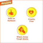 La's Totally Awesome All Purpose Cleaner Combo – 24 oz Spray + 64 oz Refill – Heavy Duty Degreaser & Multipurpose Cleaner for