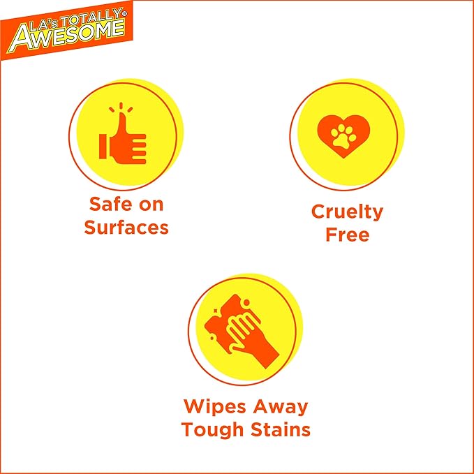 La's Totally Awesome All Purpose Cleaner Combo – 24 oz Spray + 64 oz Refill – Heavy Duty Degreaser & Multipurpose Cleaner for