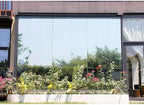 One Way Uncut Roll Window Tint Film Mirror Privacy UV Reflective Car Home Office Glass Scratch Resistant Film,for Privacy and Heat Reduction (Silver, 20" Inches x 20'Feet)