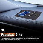 Car Dashboard Anti-Slip Pad, 10.7" x 5.9" Non-Slip Heat Resistant Dash Mat, Multifunctional Adhesive Dashboard Pad for Cell P