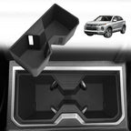 Cup Holder Compatible with 2025 2026 Toyota 4Runner Accessories, Center Console TPE Cup Holder Inserts Middle Console Non-Sli