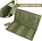 WYNEX Tactical Car Visor Organizer with Double-Sided MOLLE Panel, Universal Vehicle Sun Visor Storage for Essentials & Gear, Compatible with Cars, Pickup Trucks, Vans, SUVs