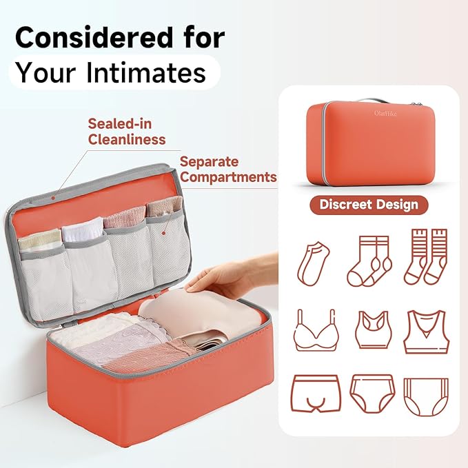 11 Set / 9 Set Packing Cubes for Travel,Gifts for Women Mom Kids,TSA Approved Bags for Makeup, Cosmetic, Toiletry, Organizers