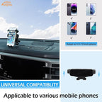 Aunginsy Center Console Dash Storage Organizer Tray Compatible with Toyota Tundra/Sequoia 2022-2026 Accessories, Dashboard Multi-Functional Phone Holder Storage Box Insert with Mobile Phone Mount