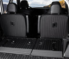 Kick Mats Backrest Mats for 2020-2024 2025 Kia Telluride 7 Passenger Captain Chairs Car Mats Accessories, All Weather TPE Interior Protector(2nd Row Backrest Mats)