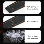 Auovo Dash Cover Tray Compatible with Ford Bronco Accessories 2024 2025 2026 Anti-Slip Silicone Car Dashboard Compartments Ma