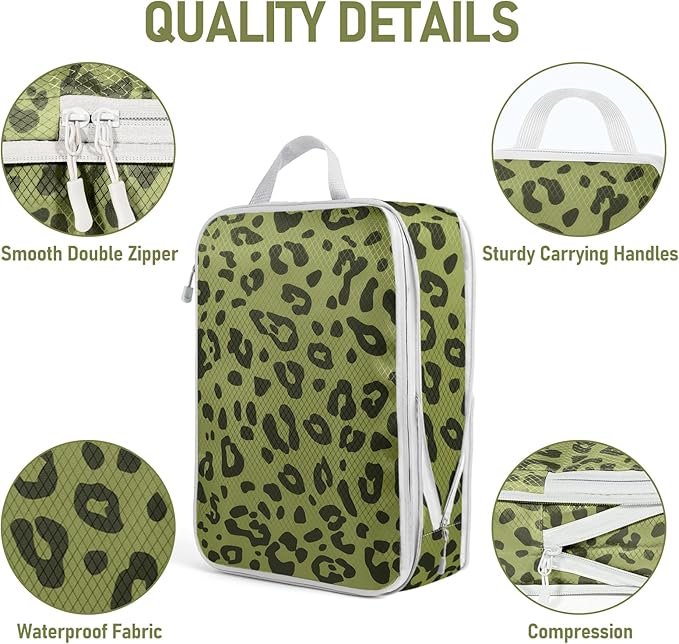 4 Set Compression Packing Cubes For Travel Bags Organizer For Luggage Suitcase Organizer, Compression Bags For Travel Accesso