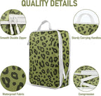 4 Set Compression Packing Cubes For Travel Bags Organizer For Luggage Suitcase Organizer, Compression Bags For Travel Accesso