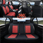 Coverado Car Seat Covers Full Set, Automotive Seat Covers Car Seat Protector Car Seat Cushion, Waterproof Leather Seat Covers