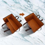 Foraineam Reusable Grocery Bags Set Durable Heavy Duty Tote Bag Collapsible Grocery Shopping Box Bag with Reinforced Bottom