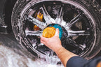 The Rag Company - Ultra Utility Brush - Car Wash Brush - Soft Nylon Bristles Perfect as an Interior, Wheel, or Tire Rim Clean
