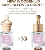 C Classy Car Air Freshener Hanging 2 Pack, Pink Sands Essential Oil Diffuser for Cars, Long-Lasting Fragrance, Cute Car Acces