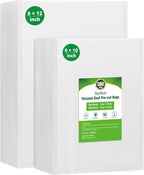 Syntus Vacuum Sealer Bags for Food, 300 Quart 8" x 12" and Pint 6" x 10" Commercial Grade PreCut Bag, BPA Free Food Vac Bags 
