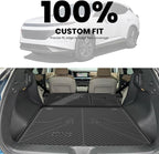 LASFIT Cargo Mat & Backrest Mats for Nissan Murano 2026 2025, All Weather TPE Custom Fit Easy Clean Durable No-Curling Trunk Mat for Murano 2026 2025, Black
