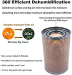 Gun Safe Dehumidifier 200g - Silica Gel Desiccant Canister, Moisture Absorber for Gun Cabinets & Safes, Protect 80 Cubic Feet