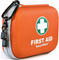 150 Pieces Mini First Aid Kit - Small Medical Kit with Hard Shell - Emergency First Aid Kit for Car, Travel, Home, Outdoor, O