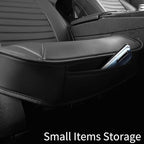 Car Seat Covers Full Set, Waterproof Faux Leather Automotive Seat Covers for Cars, Breathable Universal Car Seat Covers Prote